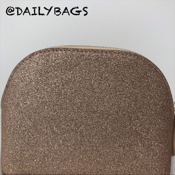 SMALL DOME COSMETIC KATE SPADE JOELEY ROSE GOLD - Picture 5 of 8
